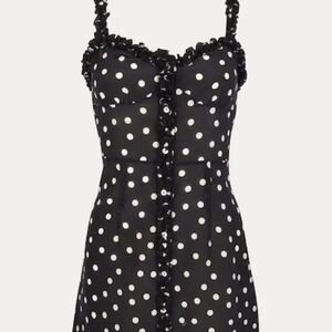 Realisation Par Julia Dress black and white size small